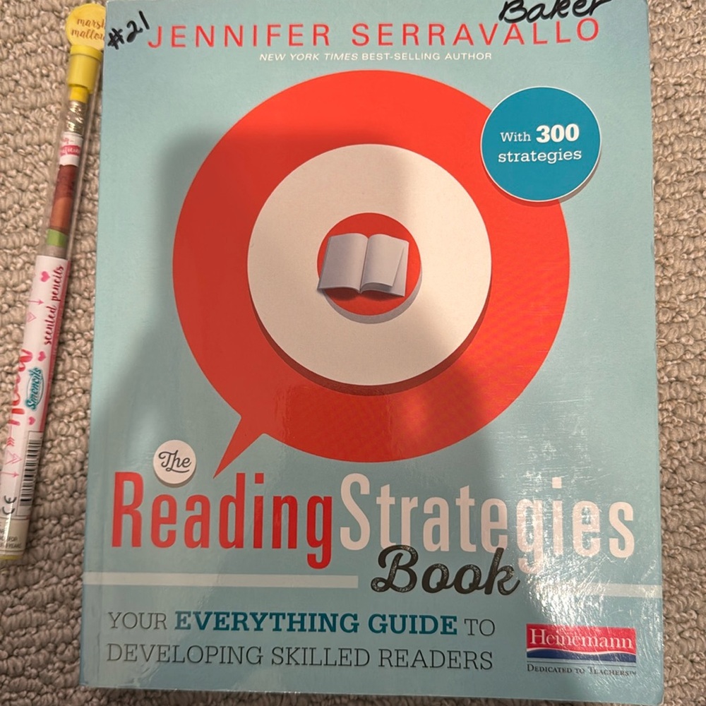 Reading strategies book by jennifer serravallo